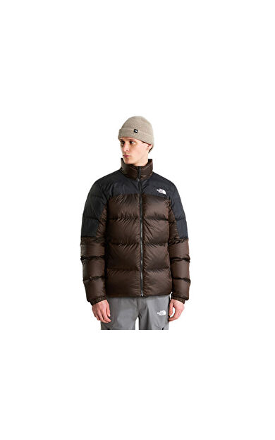 The North Face M DIABLO DOWN 2.0 JACKET Erkek Outdoor Montu (700 Dolgu Kaz Tüyü) NF0A8993UQ81 Kahverengi