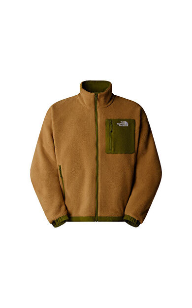 The North Face M Yumiori Reversible Jacket Erkek Çift Taraflı Polar Outdoor Ceketi NF0A89GT39M1 Kahverengi