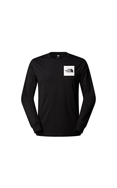 The North Face M L/S Fine Tee Erkek Outdoor Tişörtü NF0A8A6PJK31 Siyah