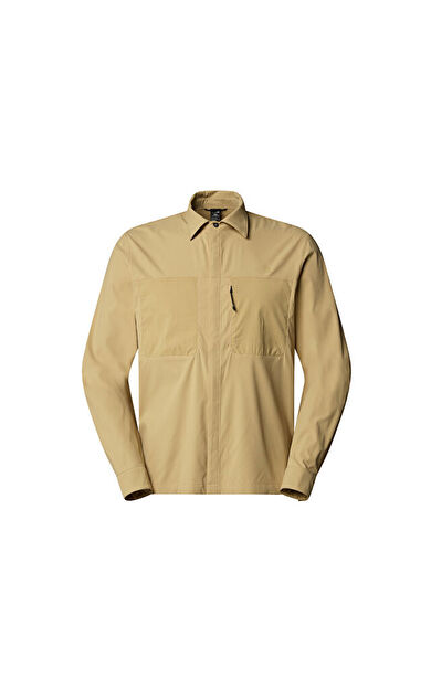 The North Face M L/S Lightrange Shirt Erkek Outdoor Ceketi NF0A8B53LK51 Haki