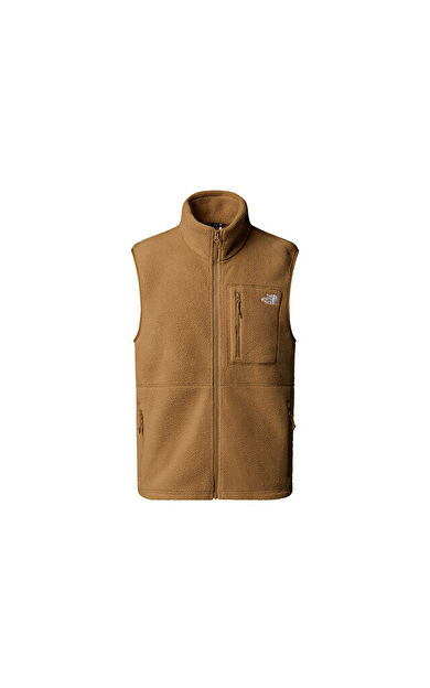 The North Face M Yumiori Vest Erkek Outdoor Polar Yelek NF0A8B651731 Kahverengi