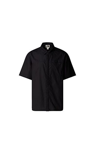 The North Face M S/S Heritage Bd Shirt Erkek Günlük Gömlek NF0A8B76JK31 Siyah
