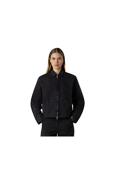 The North Face W Cedar Canvas Work Jacket Kadın Günlük Ceket NF0A8B99JK31 Siyah