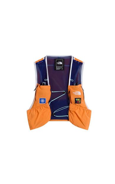 The North Face SUMMIT RUN VEST 10 Unisex Outdoor Koşu Yeleği NF0A8BKM0MK1 Turuncu