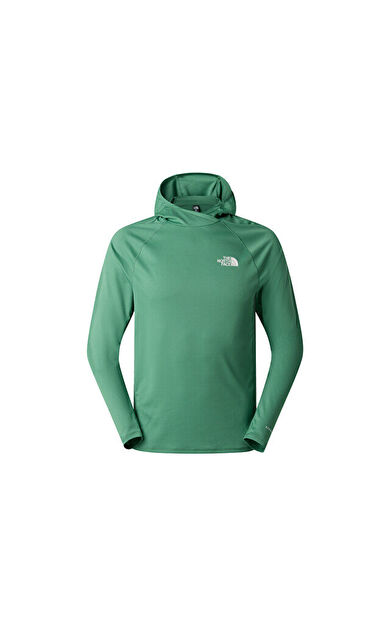 The North Face M Sunriser Hoodie Erkek Outdoor Uzun Kollu Tişört NF0A8BN8G571Mavi