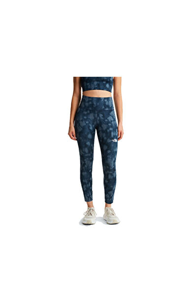 The North Face W FLEX 25IN TIGHT - PRINT Kadın Günlük Tayt NF0A8BQSJZ91 Lacivert