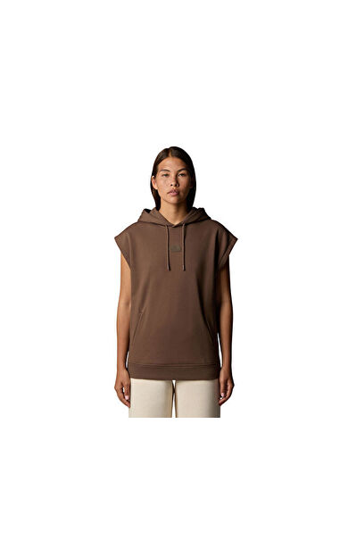 The North Face W Ss Relaxed Hoodie Kadın Günlük Sweatshirts NF0A8BW21OI1 Kahverengi