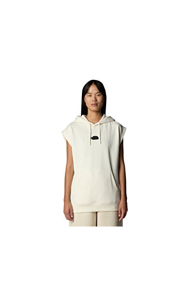 The North Face W Ss Relaxed Hoodie Kadın Günlük Sweatshirts NF0A8BW2QLI1 Beyaz