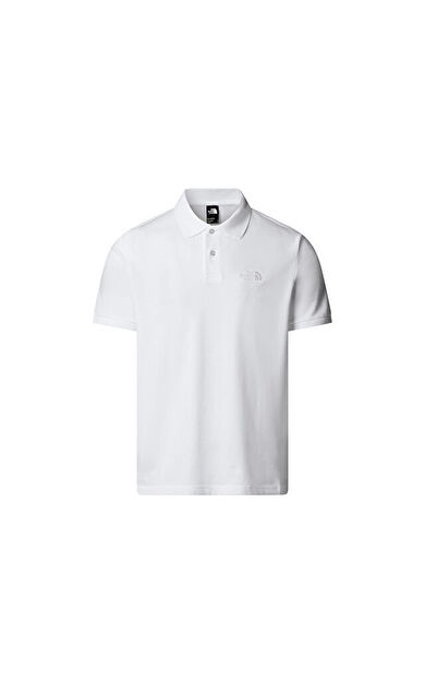 The North Face M Essential Regular Polo Erkek Günlük Polo Tişört NF0A8C1PFN41Beyaz