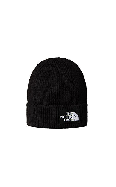 The North Face Tnf Logo Box Cuffed Beanie Bere NF0A8CHEJK31 Siyah