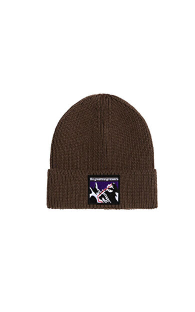 The North Face TNF LOGO BOX CUFFED BEANIE Bere NF0A8CHEWB41 Kahverengi