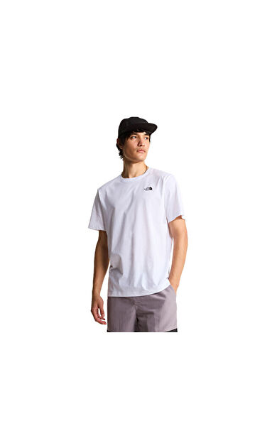 The North Face M Evolution Simple Dome Erkek Outdoor Tişörtü NF0A8CZ2FN41Beyaz