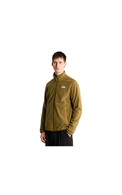 The North Face M GLACIER FLEECE JACKET Erkek Outdoor Polar Ceket NF0A8D0R2EK1 Bej