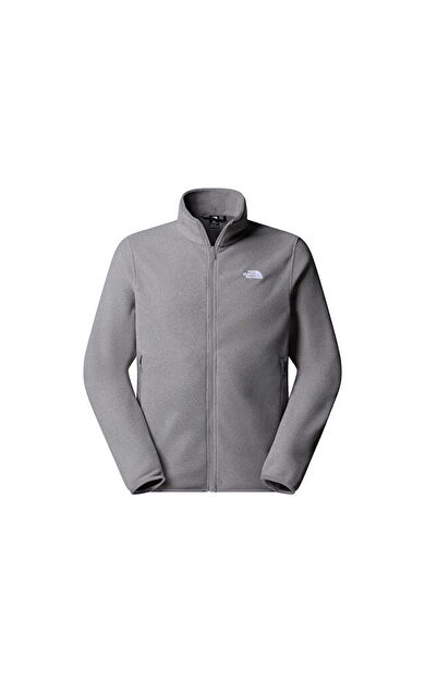 The North Face M Glacier Fleece Jacket Erkek Outdoor Polar Ceket NF0A8D0RCQI1 Gri
