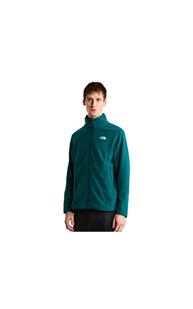 The North Face M GLACIER FLEECE JACKET Erkek Outdoor Polar Ceket NF0A8D0RN4J1 Yeşil