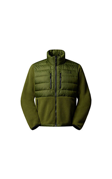 The North Face M Rmst Denali Tek Hybrid Jacket Unisex Outdoor Sweatshirts NF0A8D0UBRI1 Yeşil
