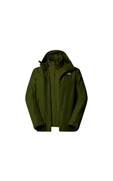 The North Face M Carto Mono Triclimate Hooded Jacket Erkek Outdoor Montu NF0A8D1SBRI1 Yeşil