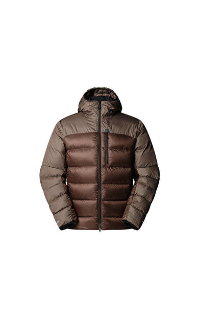 The North Face M Hke Kalix Down Hooded Jacket Erkek Outdoor Montu (700 Dolgu Kaz Tüyü) NF0A8D1Y1OI1 Kahverengi