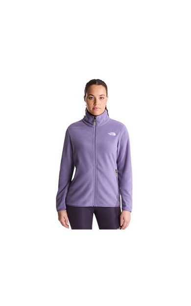 The North Face W GLACIER FLEECE JACKET Kadın Outdoor Polar Ceket NF0A8D2FNNK1 Mor