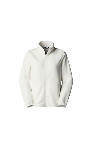 The North Face W Glacier Fleece Jacket Kadın Outdoor Polar Ceket NF0A8D2FQLI1 Beyaz