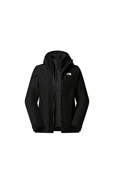 The North Face W Carto Mono Triclimate Hooded Jacket Kadın Outdoor Ceketi NF0A8D3DJK31 Siyah