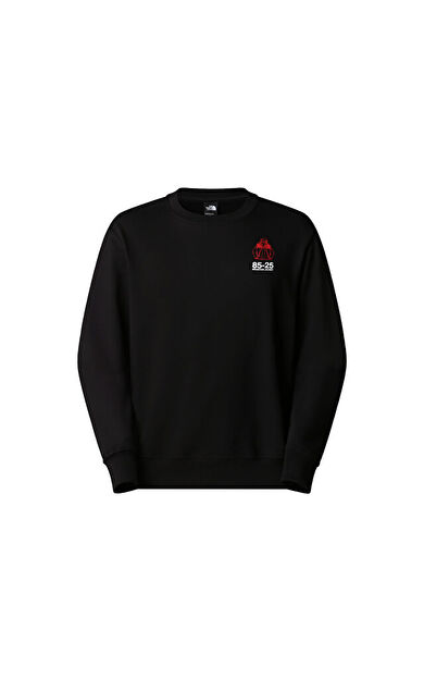 The North Face U Mnt Jacket Anniversary Relaxed Crew Unisex Günlük Sweatshirt NF0A8DN6JK31 Siyah