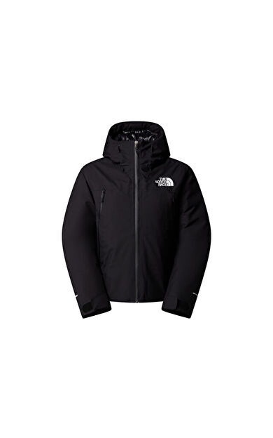 The North Face W Tnf Range Down Hooded Jacket Erkek Outdoor Montu NF0A8DQTJK31 Siyah