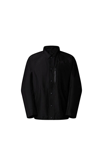 The North Face U Nse Tech Overshirt Unisex Outdoor Ceket NF0A8DTWJK31 Siyah