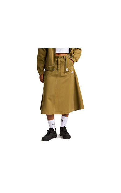 The North Face W Twill Skirt - Ap Kadın Günlük Etek NF0A8DWY2EL1Sarı