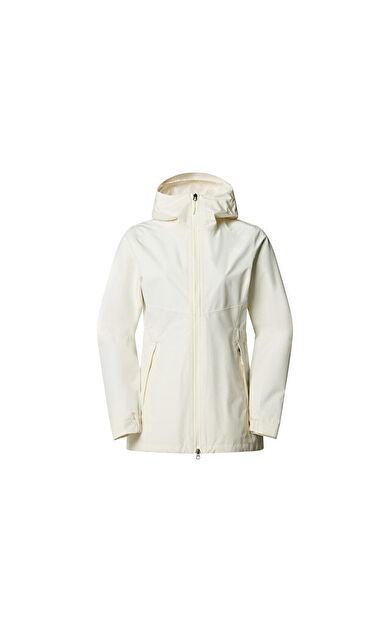 The North Face W Hikesteller Parka Shell Jacket Kadın Outdoor Parka NF0A8DZ1QLI1 Beyaz
