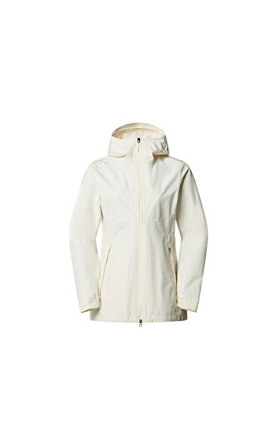 The North Face W Hikesteller Parka Shell Jacket Kadın Outdoor Parka NF0A8DZ1QLI1 Beyaz