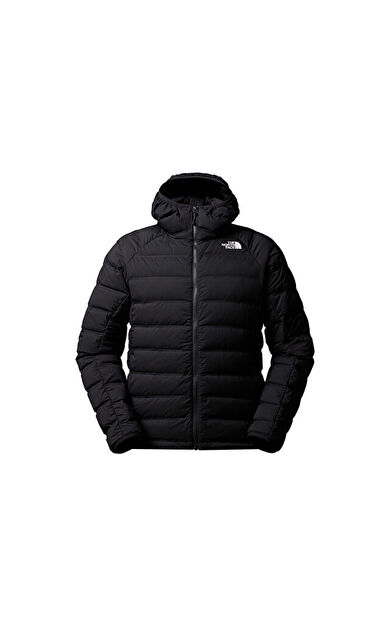 The North Face M Abseil Stretch Down Hoodie Erkek Outdoor Montu (600 Dolgu Kaz Tüyü) NF0A8E36JK31 Siyah