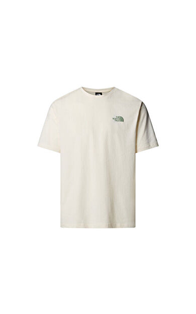 The North Face U Nse Slopes Relaxed S/S Tee-Graphic Unisex Outdoor Tişörtü NF0A8E4EQLI1 Beyaz