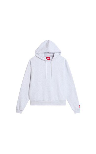 The North Face M TNF RED BOX HOODIE Unisex Outdoor Sweatshirts NF0A8EFZE041 Gri