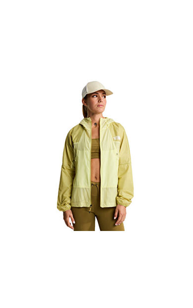 The North Face W Ridgelite Futurefleece Wind Jacket Kadın Outdoor Rüzgarlık NF0A8ERKGM41 Yeşil