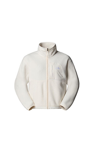 The North Face W Yumiori Off Peak Full Zip Jacket Erkek Outdoor Polar Ceket NF0A8EUZQLI1 Beyaz