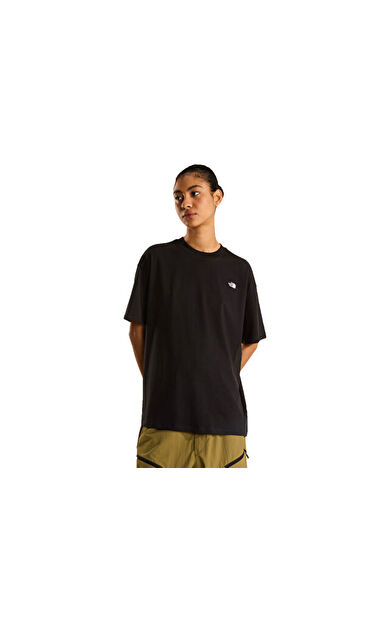 The North Face W TNF ESSENTIAL SIMPLE DOME OS SS TEE Kadın Outdoor Tişörtü NF0A8EVXJK31 Siyah