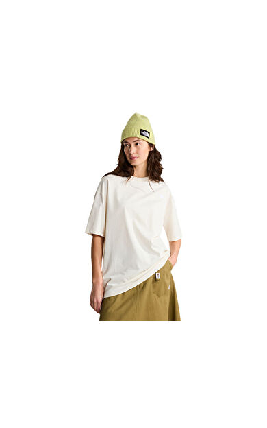 The North Face W TNF ESSENTIAL SIMPLE DOME OS SS TEE Kadın Outdoor Tişörtü NF0A8EVXQLI1 Bej