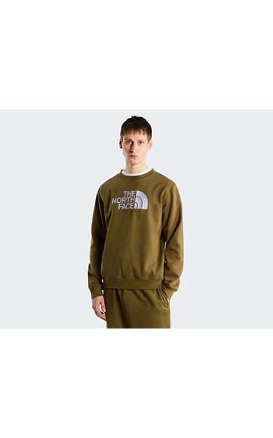 The North Face M TNF ESSENTIAL DREW PEAK REGULAR CREW Erkek Outdoor Sweatshirts NF0A8FD92EK1 Bej
