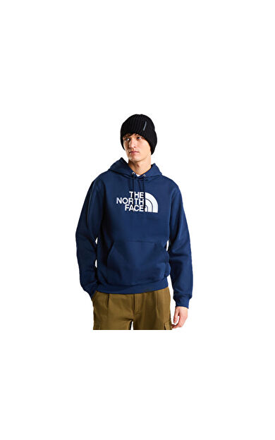 The North Face M TNF ESSENTIAL DREW PEAK REGULAR HOODIE Erkek Outdoor Sweatshirts NF0A8FDA8K21 Lacivert