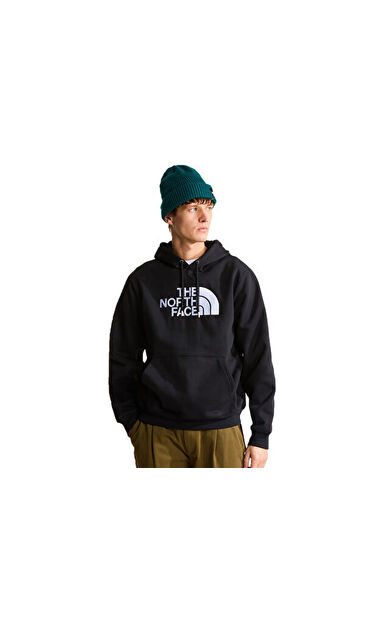 The North Face M TNF ESSENTIAL DREW PEAK REGULAR HOODIE Erkek Outdoor Sweatshirts NF0A8FDAJK31 Siyah