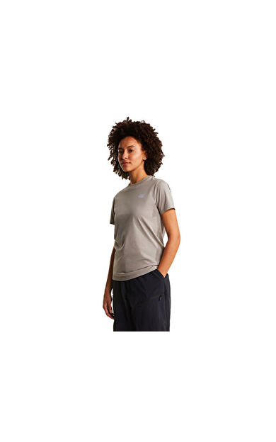 The North Face W Evolution Simple Dome Slm Kadın Outdoor Tişörtü NF0A8FX72MB1Gri