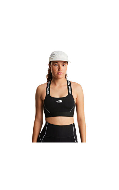 The North Face W Cambrena Bra Kadın Antrenman Sporcu Sütyeni NF0A8G1JJK31Siyah