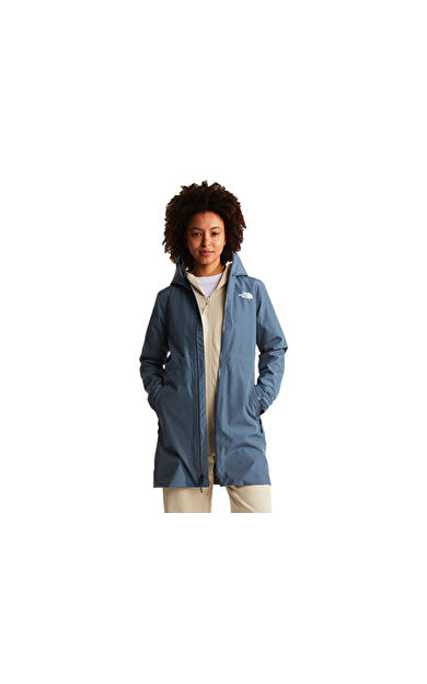 The North Face W DRYVENT HIKESTELLER PARKA Kadın Outdoor Parka NF0A8G6Z0U31 Gri