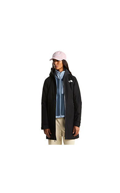 The North Face W DRYVENT HIKESTELLER PARKA Kadın Outdoor Parka NF0A8G6ZJK31 Siyah