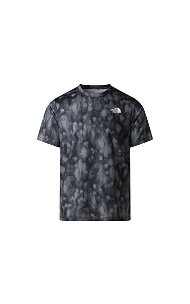 The North Face M 24/7 SHORT SLEEVE T-SHIRT REG-PRINT Erkek Outdoor Tişörtü NF0A8G85MF41 Siyah