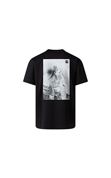 The North Face M EXPEDITION PHOTO RELAXED SHORT SLEEVE Erkek Outdoor Tişörtü NF0A8G9KJK31 Siyah