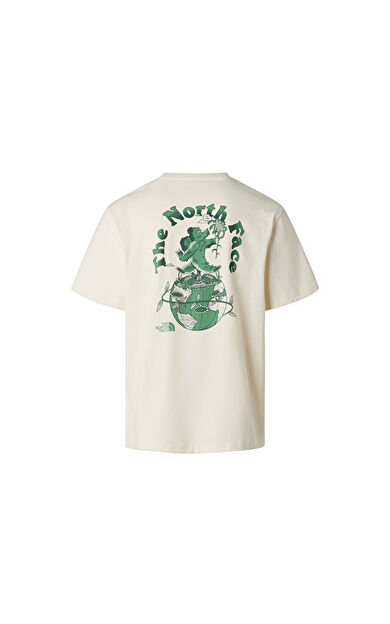 The North Face M RETRO EARTH RELAXED SHORT SLEEVE TEE-G Erkek Outdoor Tişörtü NF0A8G9PQLI1 Bej