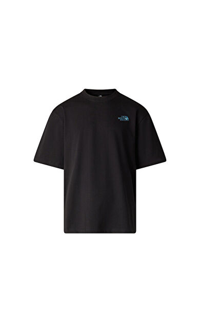 The North Face M Liquid Box Nse Oversize Erkek Outdoor Tişörtü NF0A8G9WJK31 Siyah