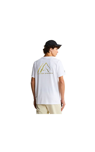 The North Face M MA GRAPHIC REGULAR SHORT SLEEVE TEE-GR Erkek Outdoor Tişörtü NF0A8GA4FN41 Beyaz